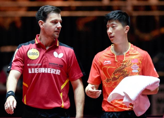 德国队横扫中国队，张继科带队取胜